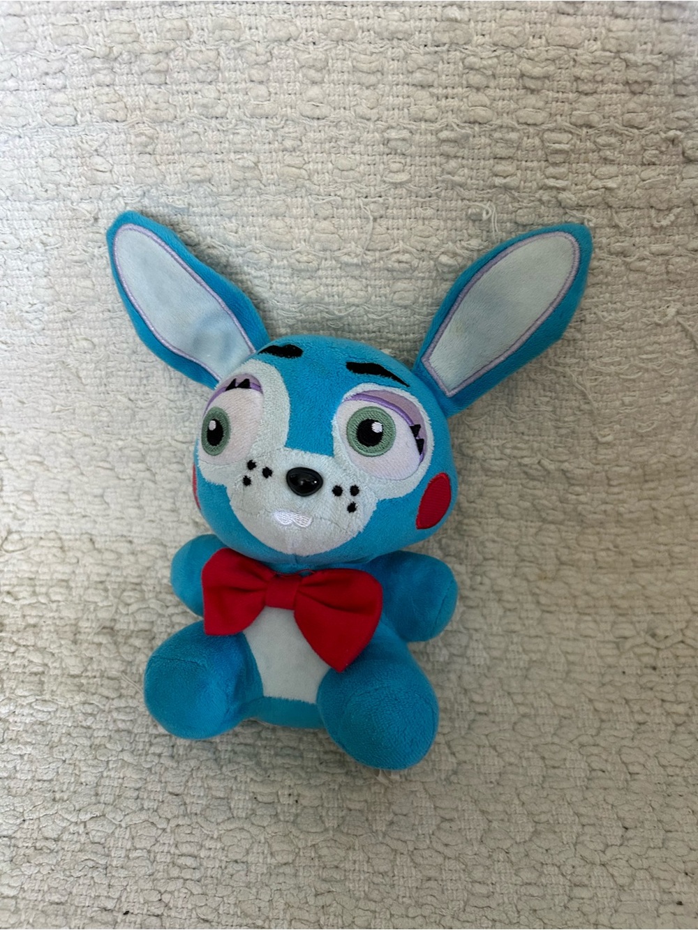 2016 Funko Five Nights At Freddys FNAF Blue Toy Bonnie Plush Hot Topic Exclusive